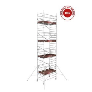 Échafaudage Aluminium Alutower SI 10 Plateforme 1.40x2.40m
