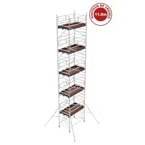 Échafaudage Aluminium Alutower SI 12 Plateforme 1.40x2.40m