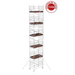 Échafaudage Aluminium Alutower SI 14 Plateforme 1.40x1.80m