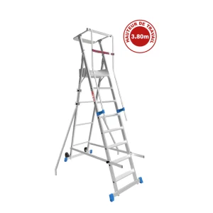 Échelle Plateforme Aluminium CASFOR 7