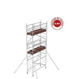 Échafaudage Aluminium Alutower SI 6 Plateforme 0,87x2,40m